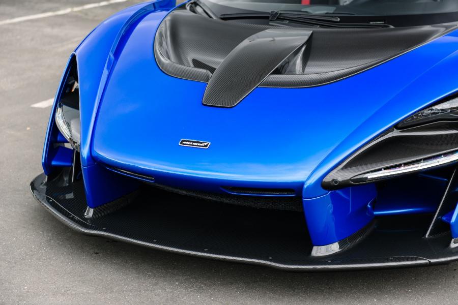 Детали экстерьера McLaren Senna Vega Blue 2019 года  (фото 16 из 58)